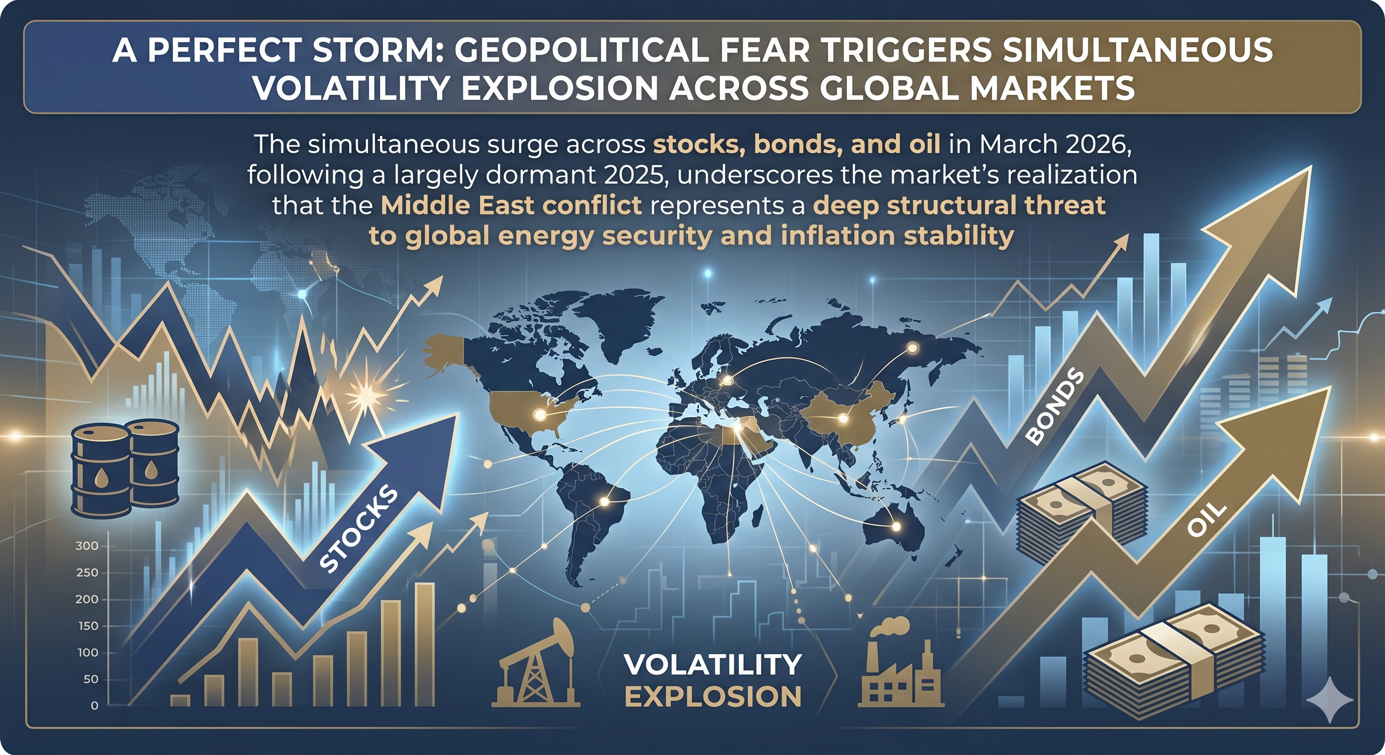 A Perfect Storm: Geopolitical Fear Triggers Simultaneous Volatility Explosion Across Global Markets
