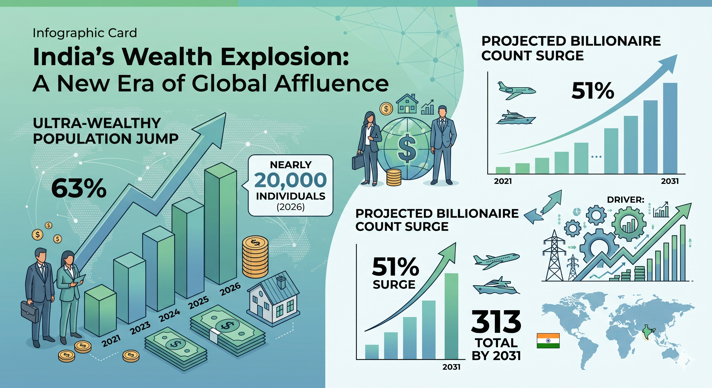 India’s Wealth Explosion: A New Era of Global Affluence
